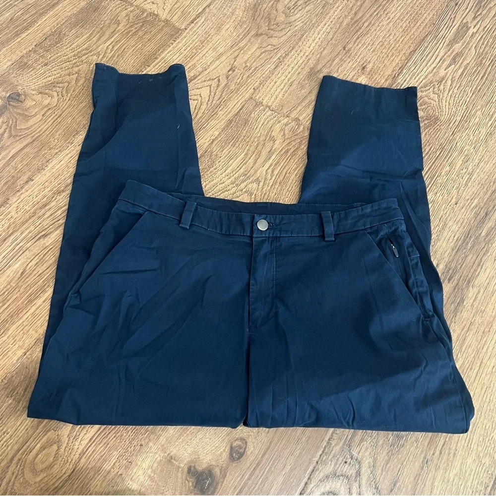 Lululemon Commission Pant Classic Swift Cotton Classic Navy - Picture 4 of 9